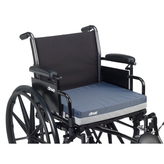 Drive Gel E Skin Protection 3 Inch Gel Foam Wheelchair Cushion