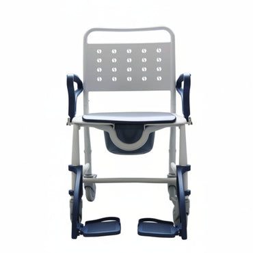 MOBB 3-in-1 Shower Commode Wheelchair – Water-Resistant Rust-Free Mobility Chair – CareMade Canada