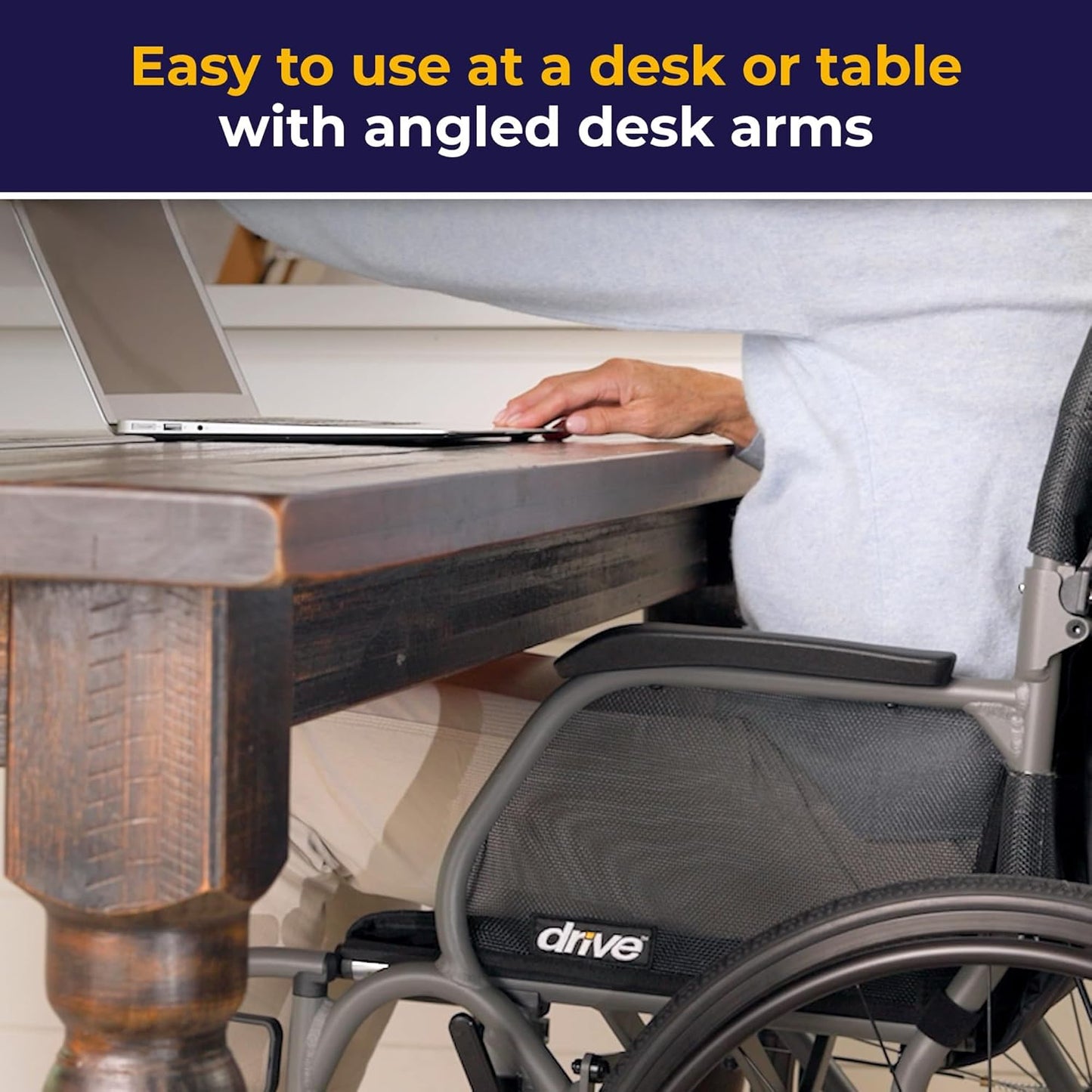 Drive Medical AeroFly Ultra-Lite Wheelchair – Lightweight Folding Magnesium Wheelchair – Canada