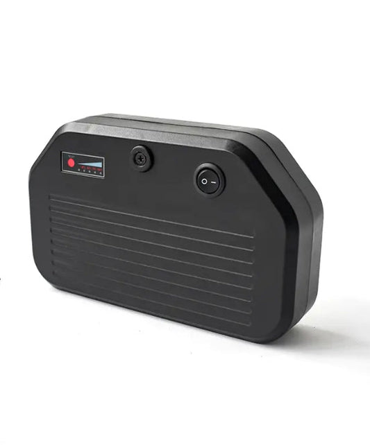 AirFlyer 10Ah battery for electric wheelchair with text on a white background