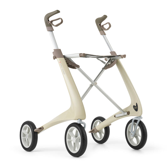 byACRE Carbon Ultralight Rollator Canada, Premium Lightweight Walker with Seat