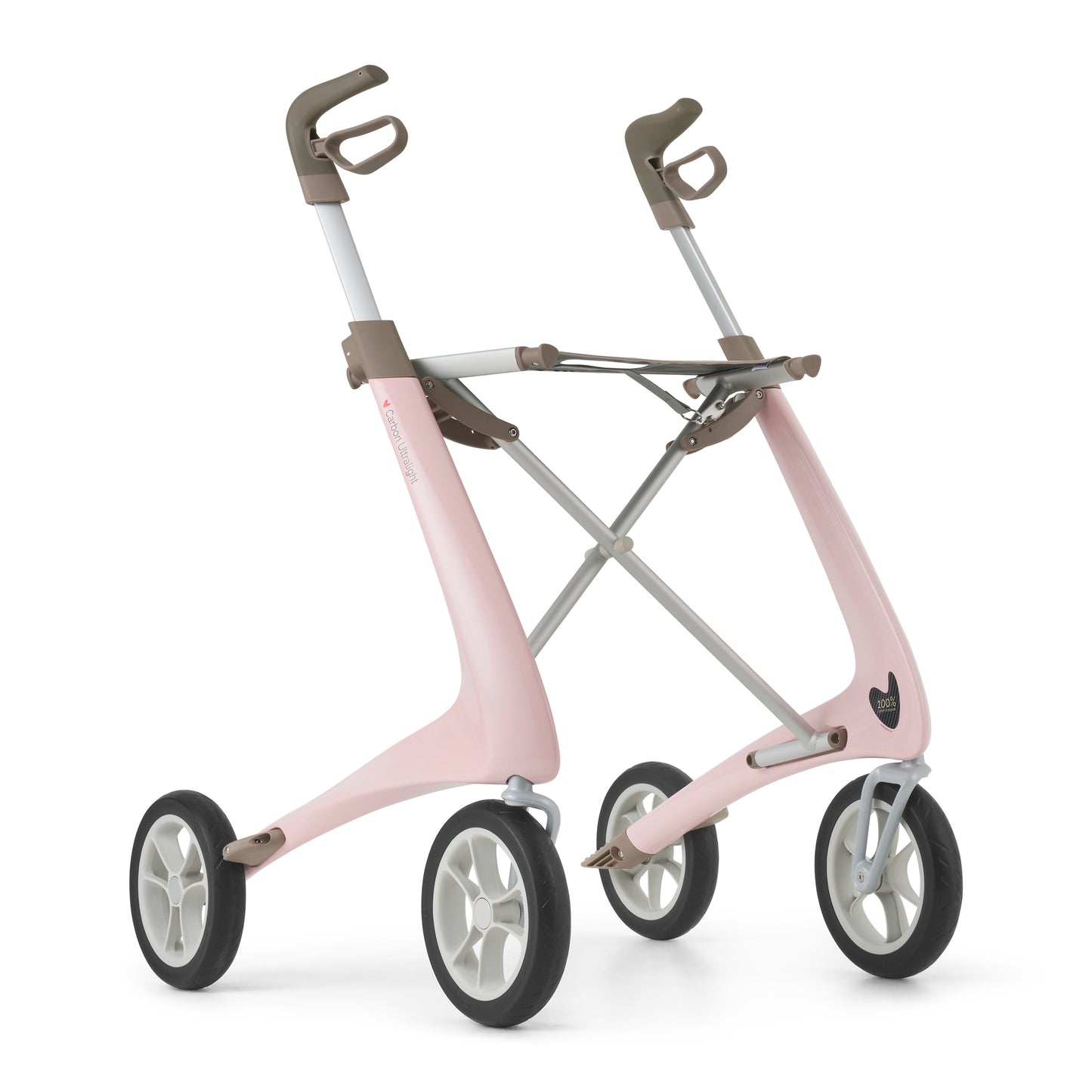byACRE Carbon Ultralight Rollator Canada, Premium Lightweight Walker with Seat