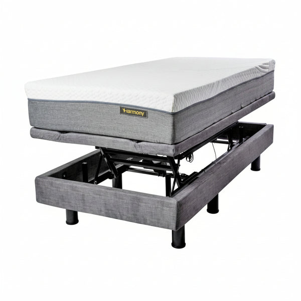 Harmony Hi-Low Adjustable Bed Base – Home Hospital Bed with Massage – Canada