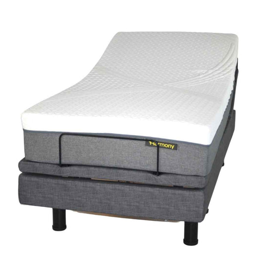 Harmony Hi-Low Adjustable Bed Base with Massage and Height Control - Care Made