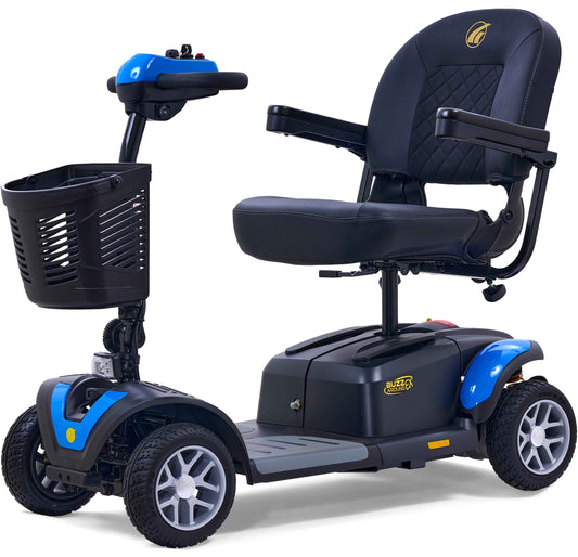 Golden Buzzaround EX GB148 4-Wheel Travel Scooter Canada – 330 lb Capacity, 18 Mile Range