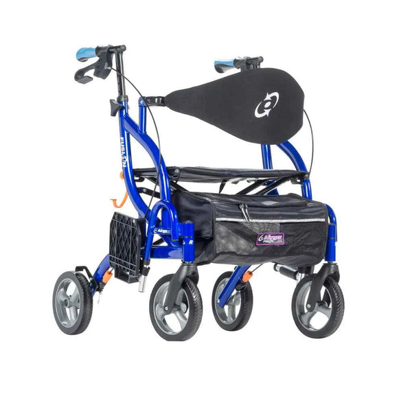 Airgo Fusion F20 Side-Folding Rollator & Transport Chair – 2-in-1 Hybrid