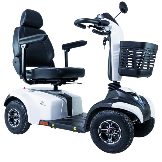 MOVO Brome Mobility Scooter — White