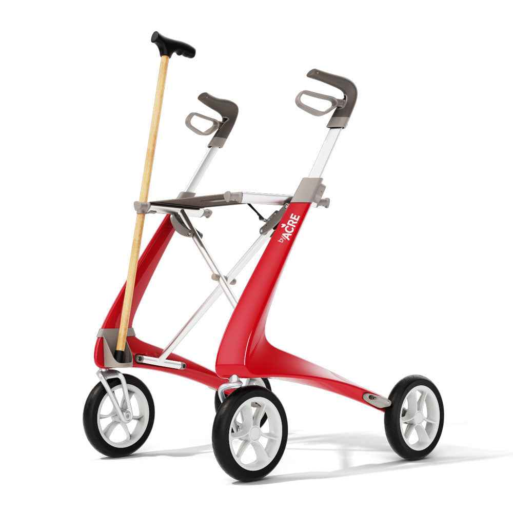 byACRE Cane Holder | Secure Walking Aid Mount for Carbon Rollators
