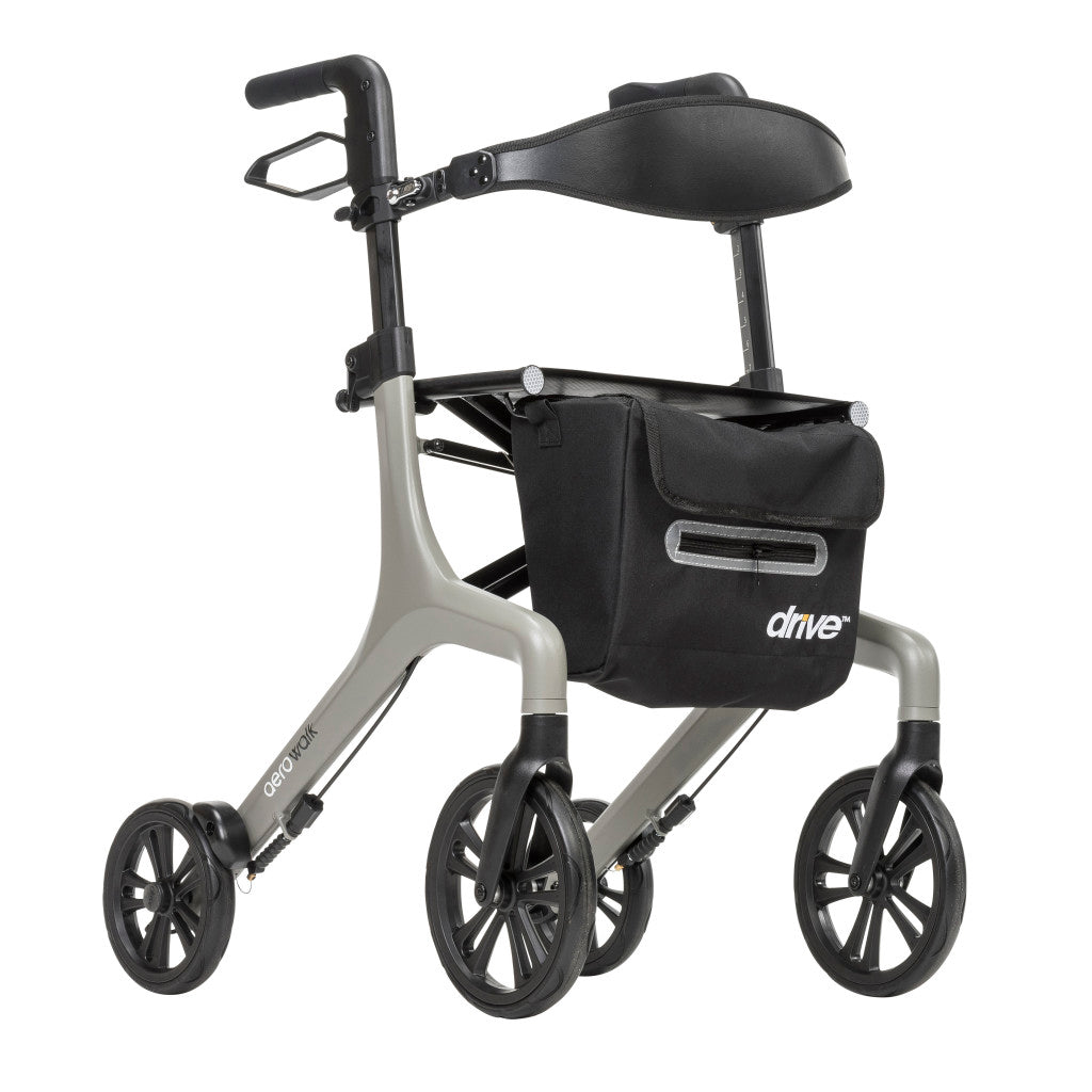 Drive Medical AeroWalk Ultra-Lite Rollator Canada – Foldable, Portable Mobility Walker for Seniors | CareMade