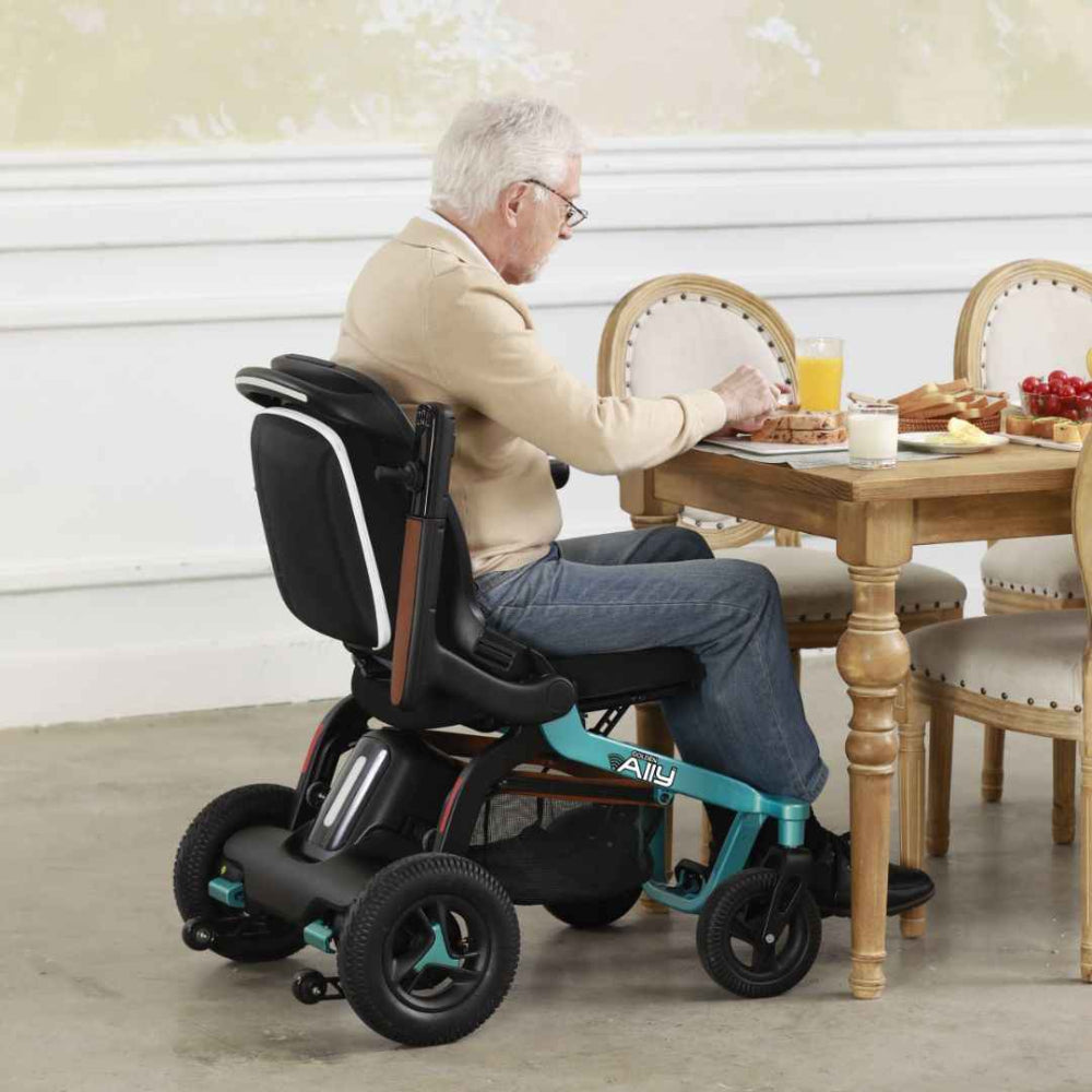 Golden Ally GP303 Electric Mobility Chair – Ultra-Light Portable Power Wheelchair for Travel – Care Made