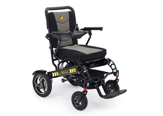 Golden Stride GP301 Folding Power Wheelchair – Lightweight & Portable-canada - Care Made
