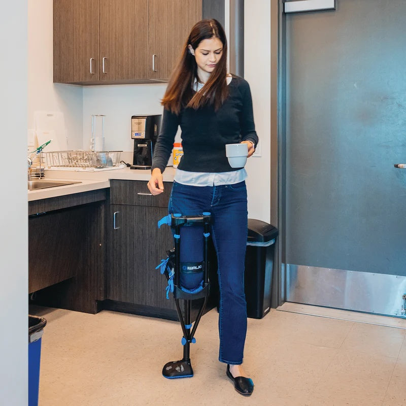 MOBB iWalk 3.0 Hands-Free Crutch – Pain-Free Mobility for Lower Leg Injury – Canada