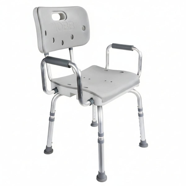 MOBB Swivel Shower Chair 3.0, 360° Rotating Seat with Handles, Canada