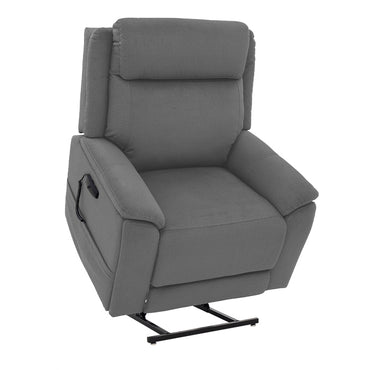 Pride Evolution LC-435 lift chair in gravel upholstery