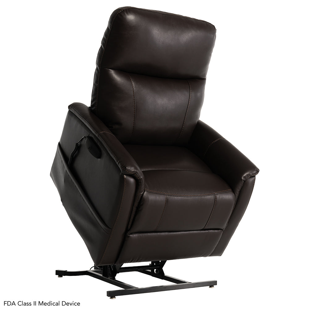 Pride Genesis LC-150 lift chair in lexis chestnut upholstery