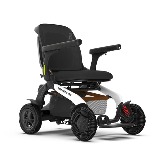 Robooter E60 All-Terrain Folding Electric Wheelchair with Omni-Directional Front Wheels – 23km Range Power Chair Canada | CareMade