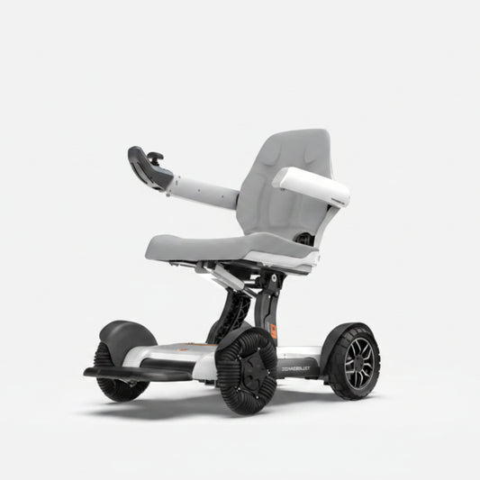 Robooter X40 Folding Electric Wheelchair Indoor and Outdoor Power Chair with Omni-Directional Front Wheels – Canada | CareMade