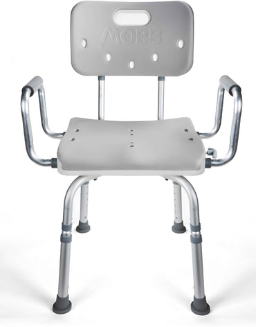 MOBB Swivel Shower Chair 3.0 – Rotating Seat with Handles for Safer Transfers – CareMade Canada