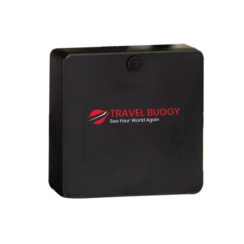 Black Travel Buggy AEROLUX 24V 10Ah lithium-ion replacement battery for power wheelchairs.