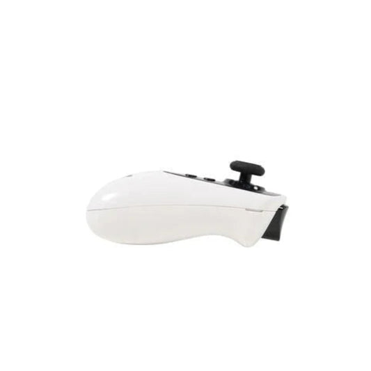 Side profile view of the white Travel Buggy CITY 2 PLUS wireless Bluetooth caregiver remote.