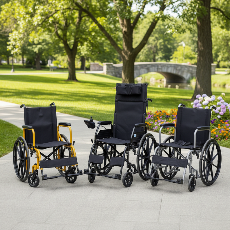 Manual Wheelchairs Canada | Lightweight & Folding | Care Made