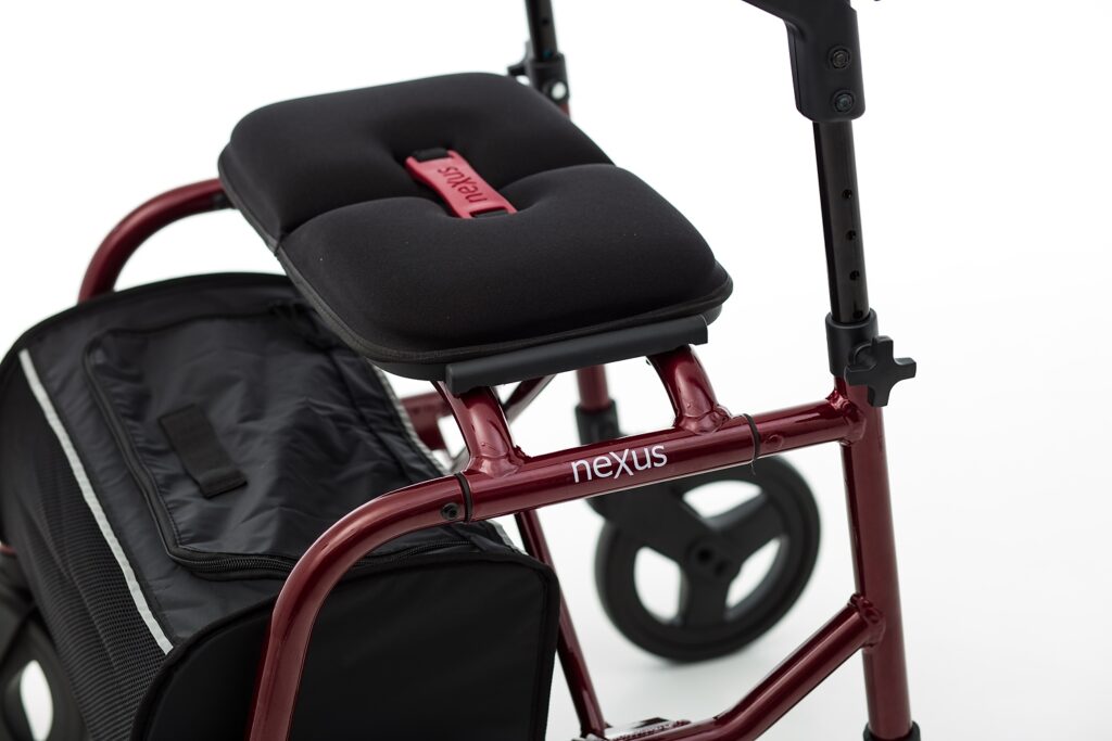 Human Care neXus 3 Rollator Walker - Premium Foldable Cable-Free Walker in Canada