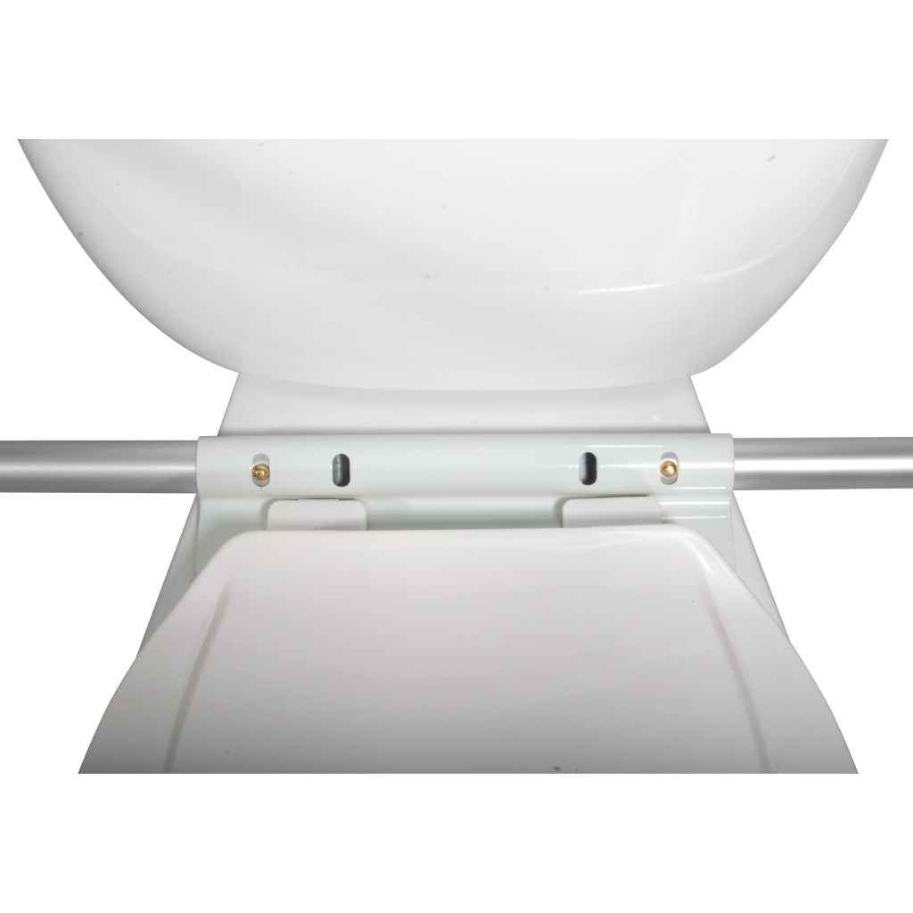 Drive Medical Toilet Safety Frame – Adjustable Padded Arms