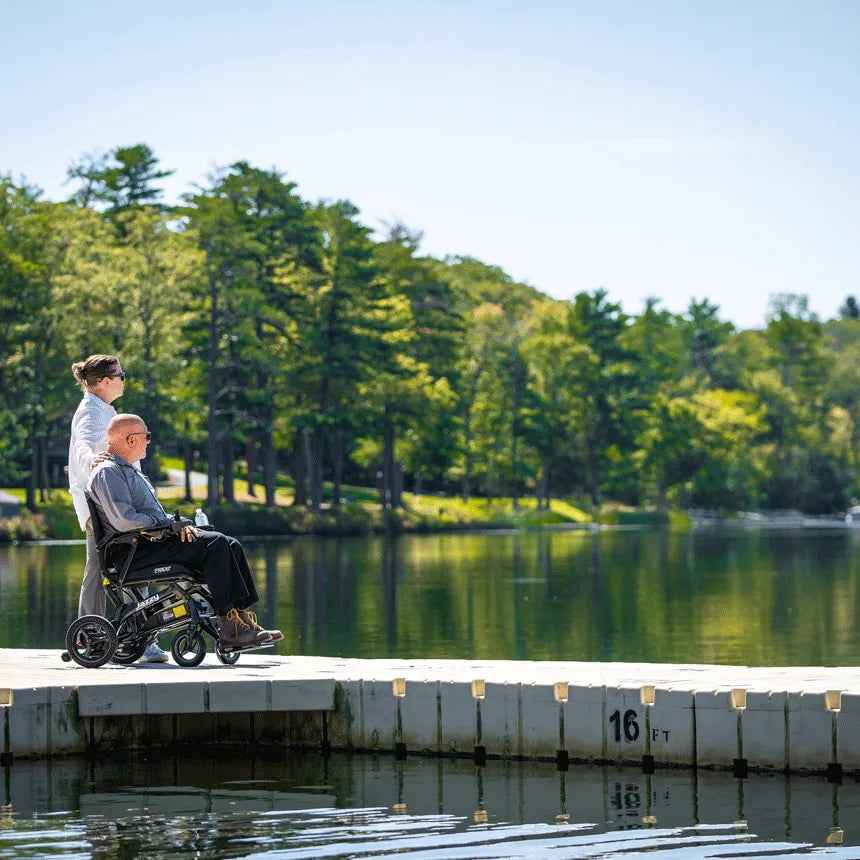 Pride Jazzy Ultra Light Folding Power Wheelchair Canada