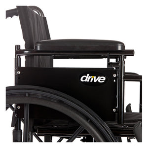 Drive Medical Cruiser X4 Wheelchair – Foldable, Lightweight & Adjustable