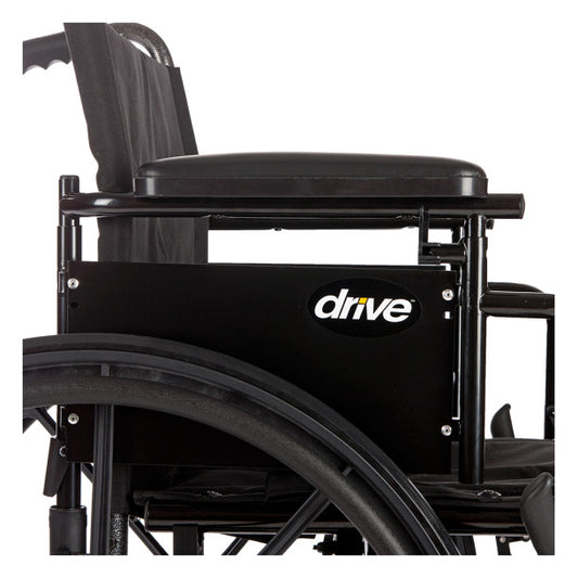 Drive Medical Cruiser X4 Wheelchair – Foldable, Lightweight & Adjustable