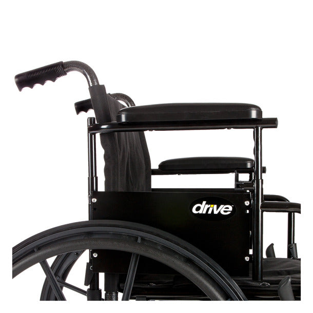 Drive Medical Cruiser X4 Wheelchair – Foldable, Lightweight & Adjustable