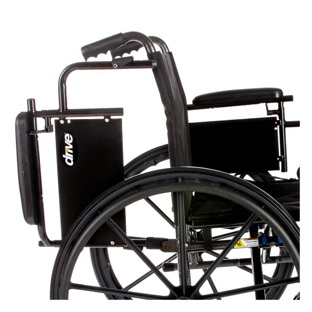 Drive Medical Cruiser X4 Wheelchair – Foldable, Lightweight & Adjustable