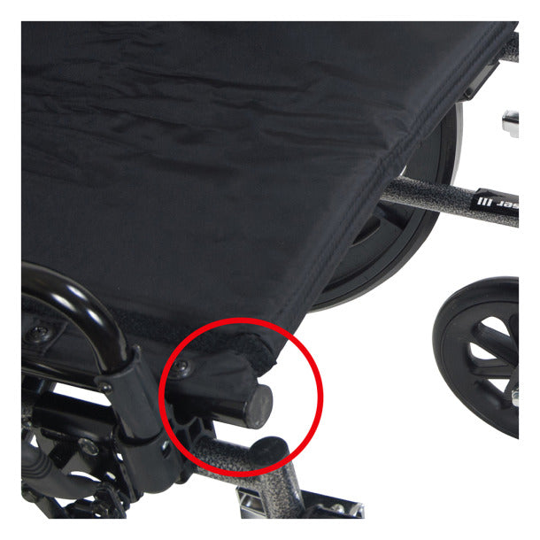 Drive Medical Cruiser X4 Wheelchair – Foldable, Lightweight & Adjustable