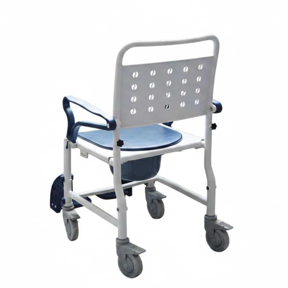 MOBB Rust-Free Shower Commode Wheelchair – Water-Resistant 3-in-1 Mobility Chair – Care Made Canada