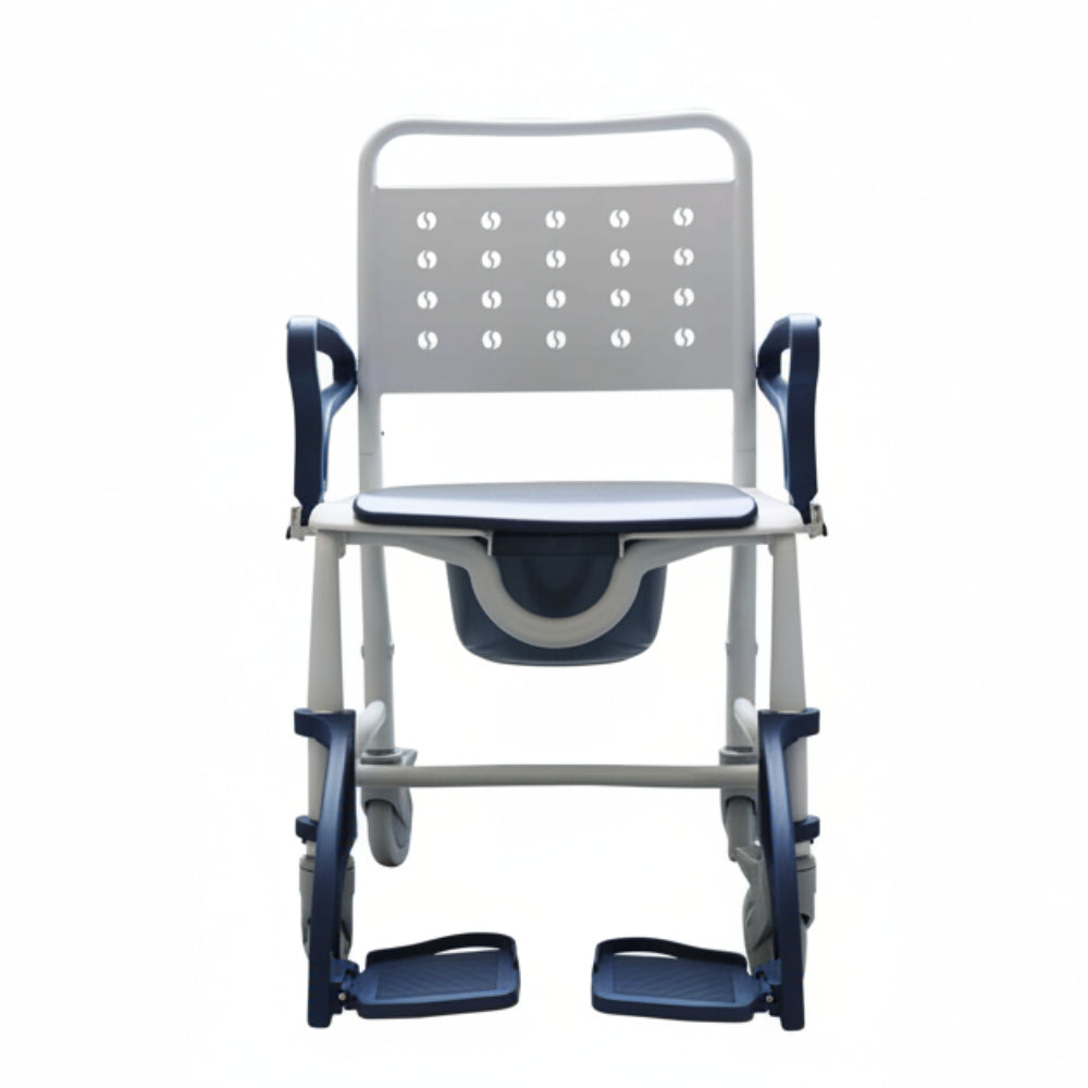 MOBB 3-in-1 Shower Commode Wheelchair – Water-Resistant Rust-Free Mobility Chair – Care Made Canada