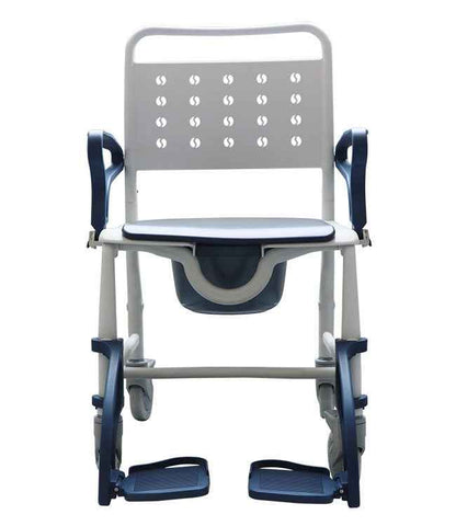 MOBB 3-in-1 Shower Commode Wheelchair – Water-Resistant Rust-Free Mobility Chair – CareMade Canada