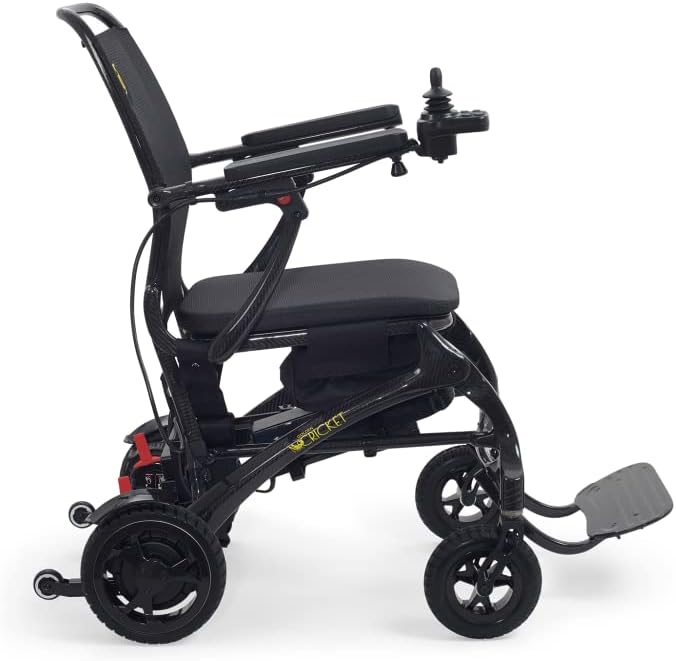 Golden Cricket GP302 Folding Power Wheelchair – Ultra-Light Carbon Frame