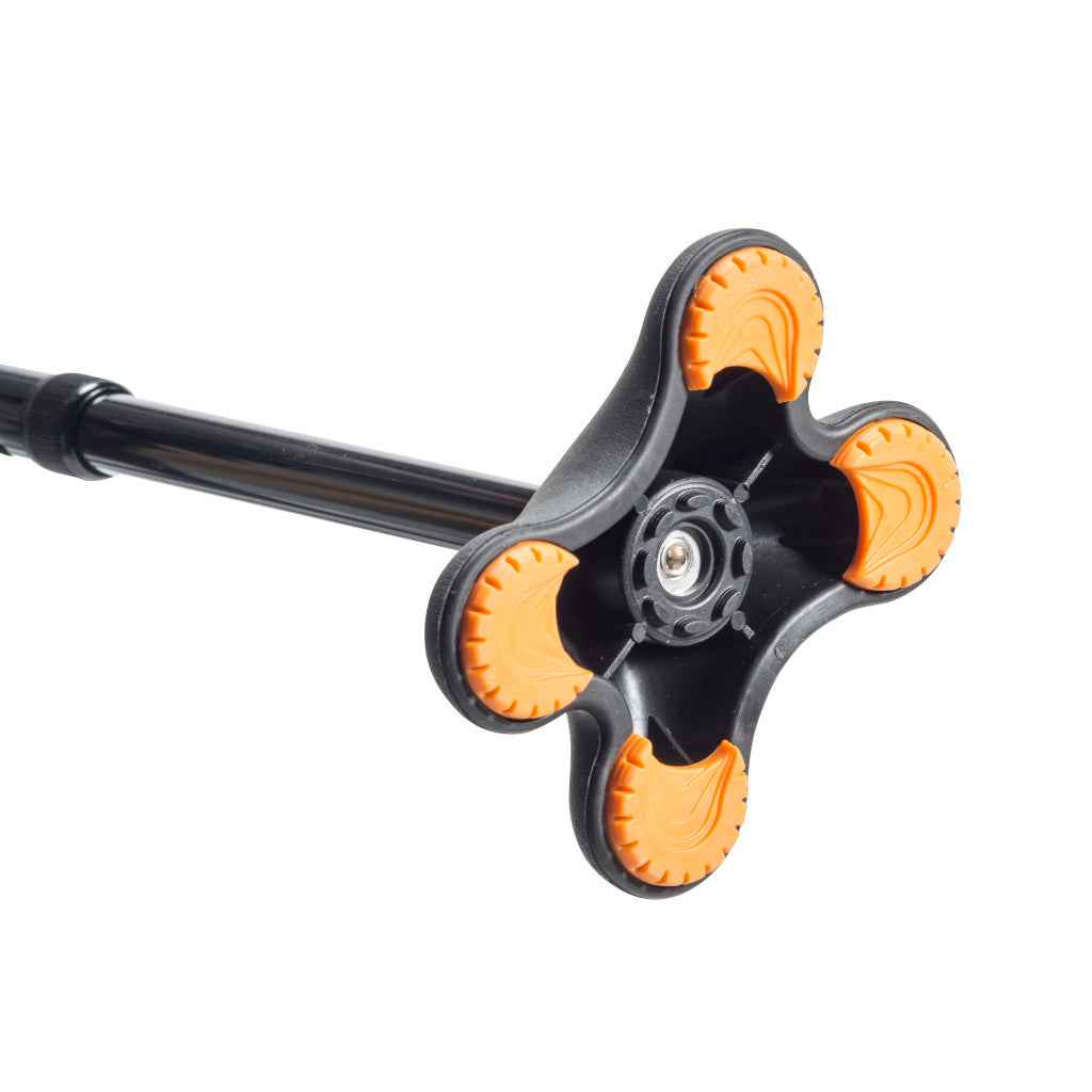 Airgo Comfort-Plus Cane with MiniQuad Ultra-Stable Tip – Adjustable Quad Cane – Canada