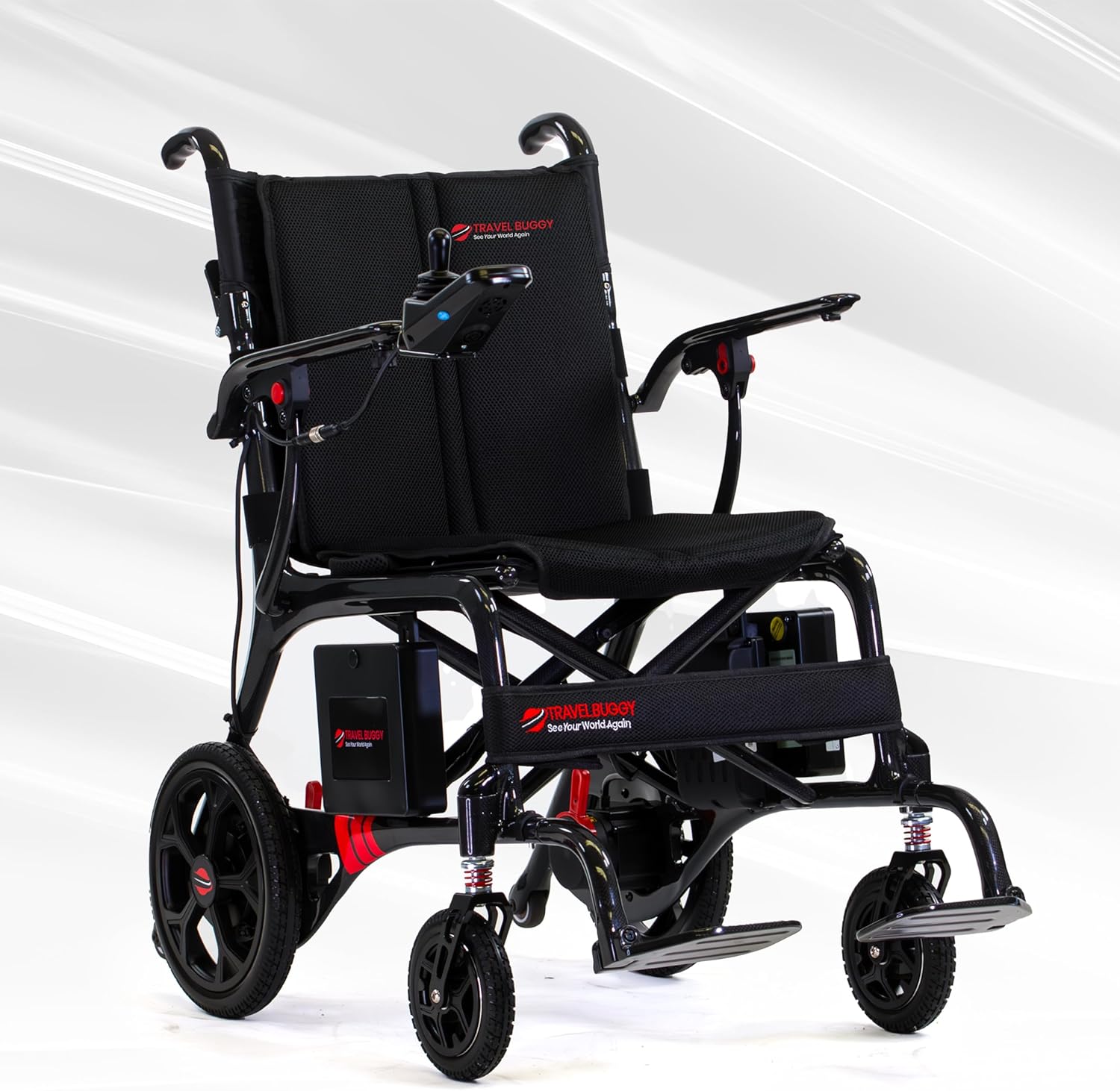 AEROLUX by Travel Buggy – Lightweight Folding Power Chair