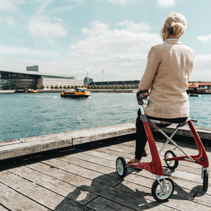 Carbon Ultralight Walker by byACRE - Lightweight Rollator for Everyday Mobility