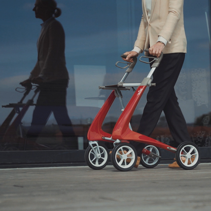 Carbon Ultralight Walker by byACRE - Lightweight Rollator for Everyday Mobility - Care Made