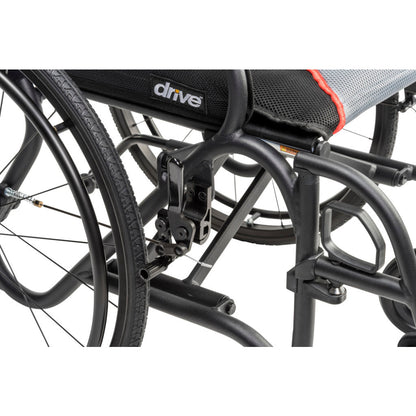 Drive Medical AeroFly Ultra-Lite Wheelchair – Lightweight Folding Magnesium Wheelchair – Canada - view 7