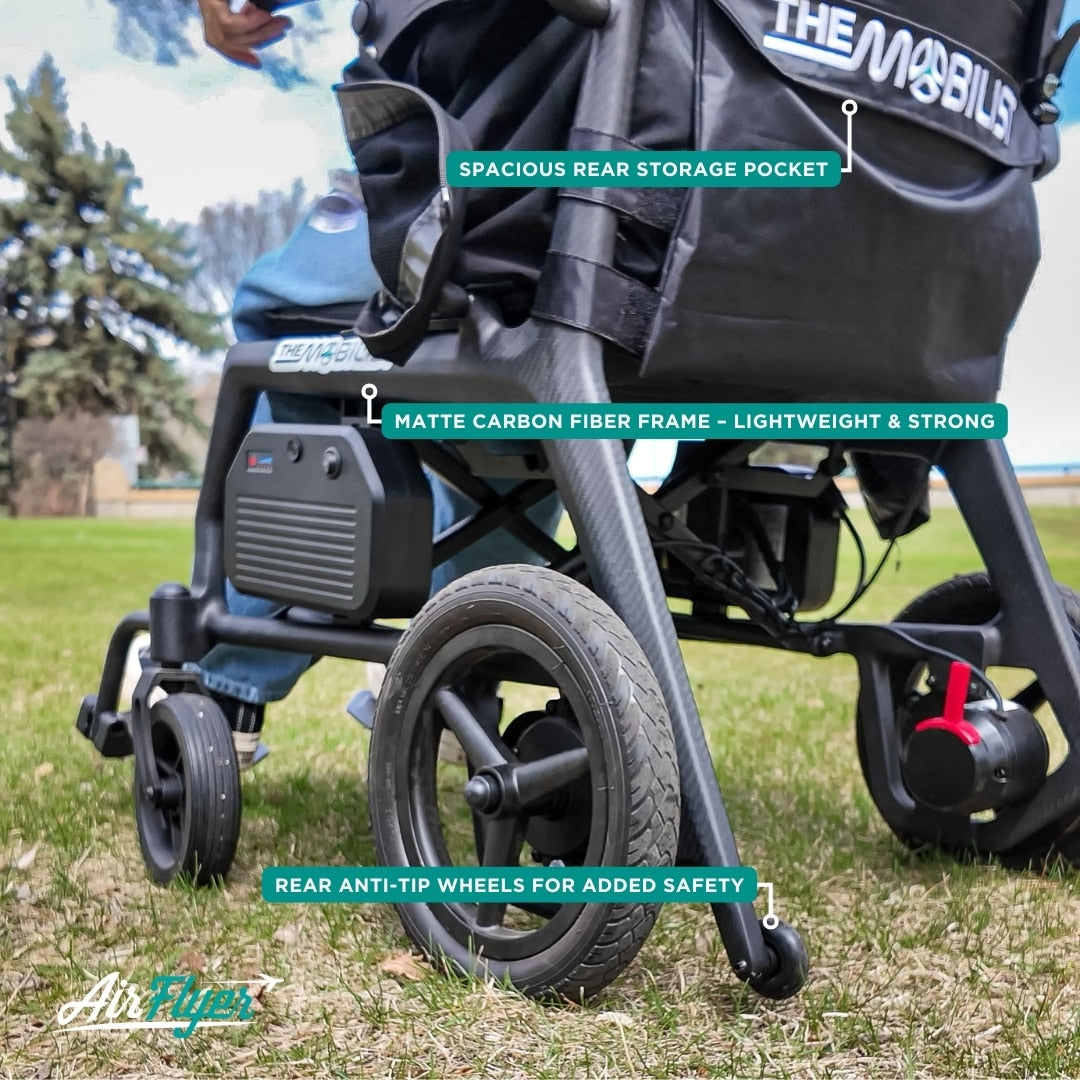 AirFlyer Ultra-Light Carbon Fiber Electric Wheelchair