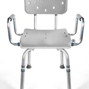 MOBB Swivel Shower Chair 3.0 – Rotating Seat with Handles for Safer Transfers - Care Made