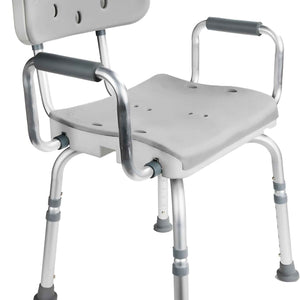 MOBB Swivel Shower Chair 3.0 – Rotating Seat with Handles for Safer Transfers - Care Made