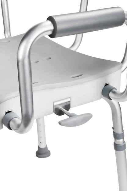 MOBB Swivel Shower Chair 3.0 – Rotating Seat with Handles for Safer Transfers - Care Made