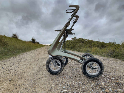 Carbon Overland Walker by byACRE - Lightweight All-Terrain Rollator - Care Made