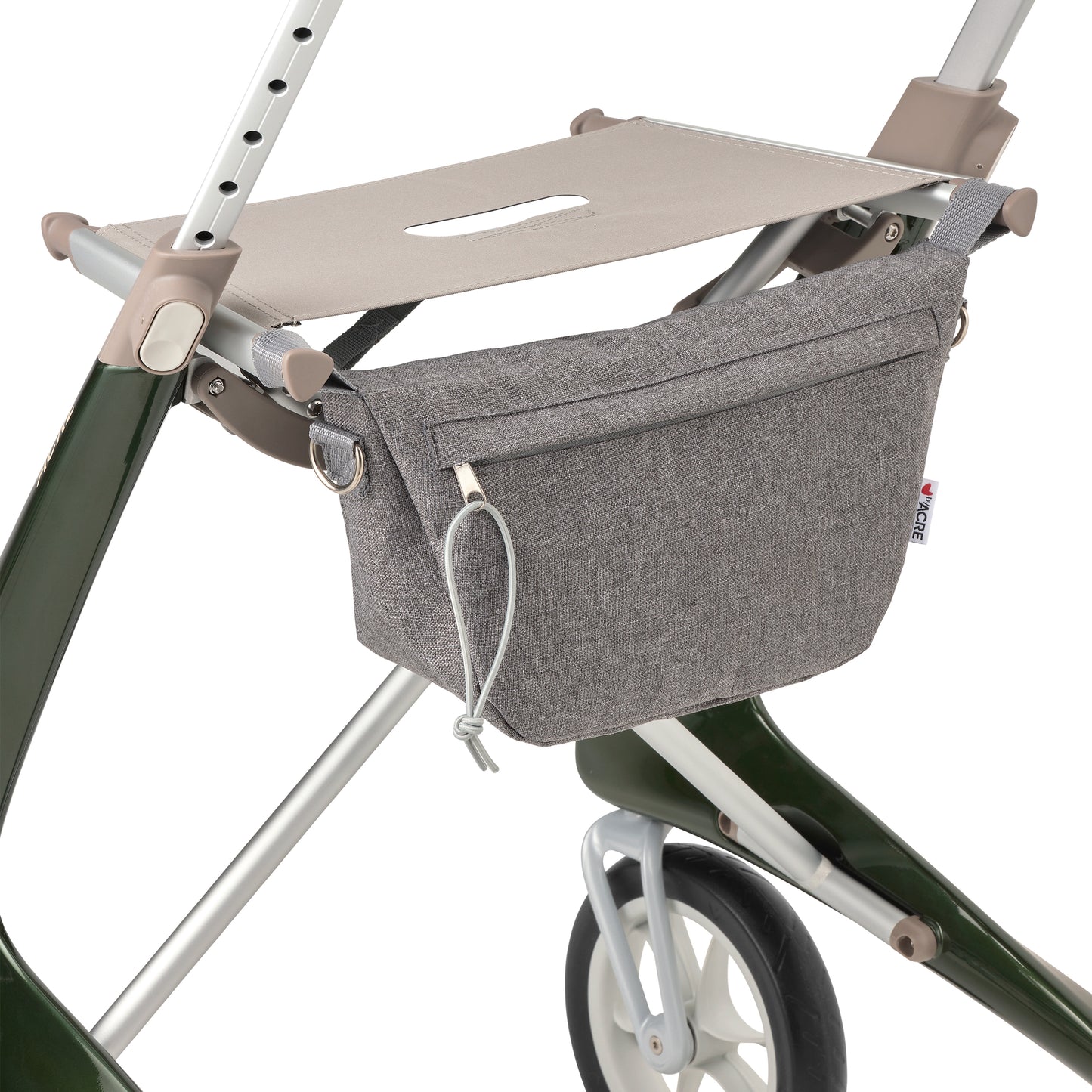 byACRE Carbon Ultralight Rollator Canada, Premium Lightweight Walker with Seat