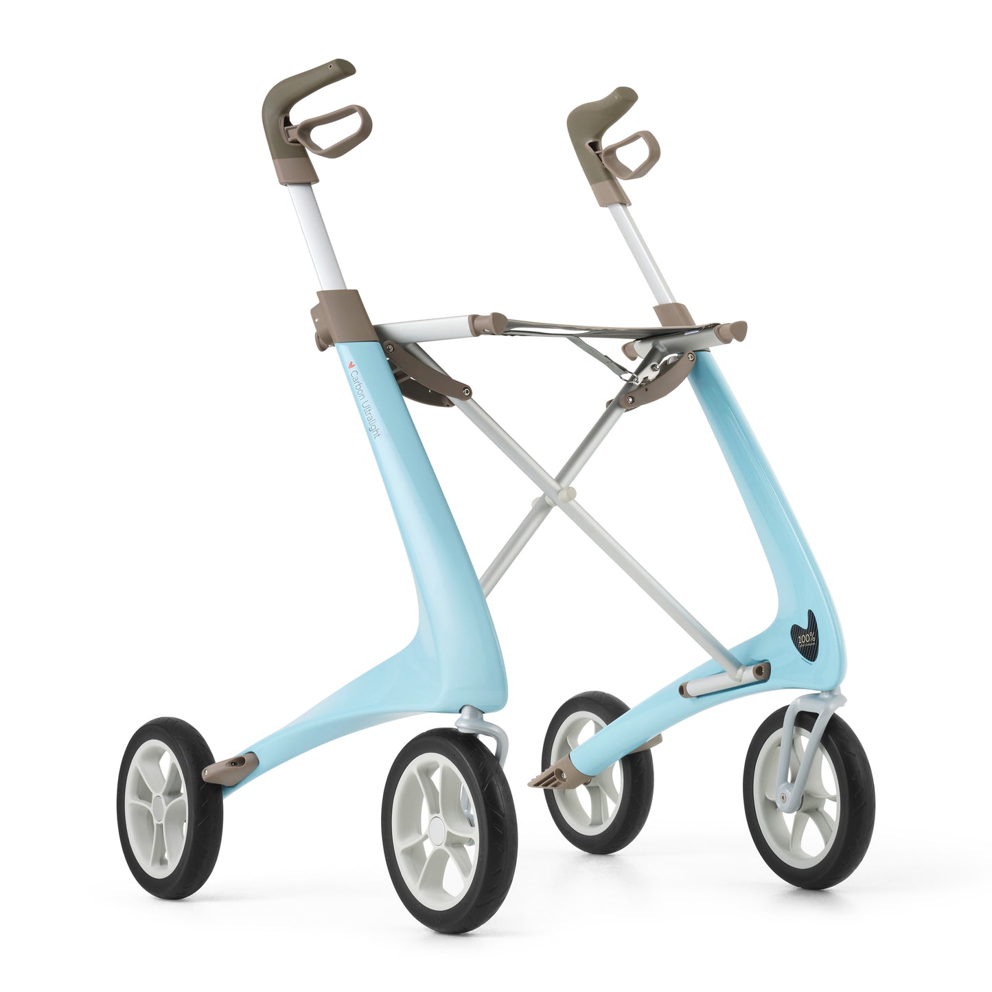 byACRE Carbon Ultralight Rollator Canada, Premium Lightweight Walker with Seat