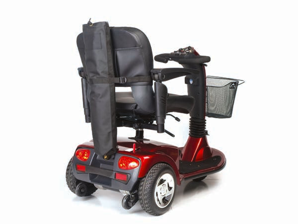 Golden Technologies crutch holder for Buzzaround mobility scooters